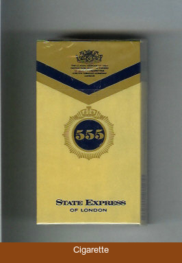 555 State Express of London Filter Cigarettes