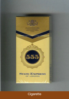555 State Express of London Mauritius Cigarettes
