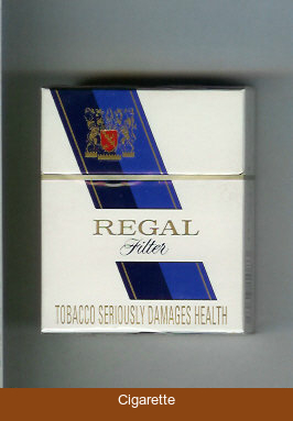 Regal hard box cigarettes