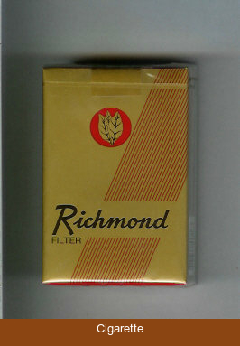 Richmond Filter cigarettes gold soft box