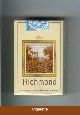 Richmond cigarettes soft box