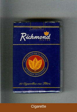 Richmond Filter cigarettes soft box