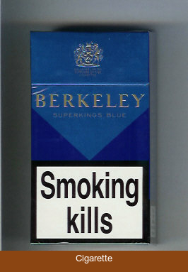 Berkeley Blue cigarettes England