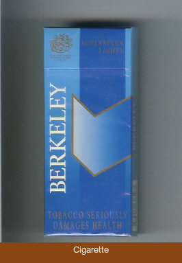 Berkeley lights cigarettes blue