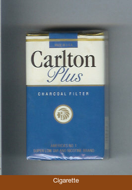 Carlton Plus Charcoal Filter cigarettes