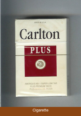 Carlton Plus cigarettes Charcoal Filter 