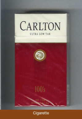 Carlton Filter 100s ultra low tar cigarettes
