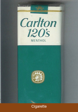 Carlton Menthol 120's cigarettes Filter soft box