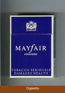 Mayfair King Size cigarettes hard box