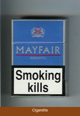 Mayfair Smooth cigarettes hard box
