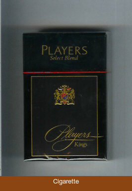 Players Select Blend cigarettes hard box