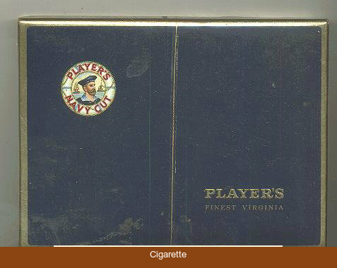 Player's Finest Virginia 50 cigarettes wide flat hard box