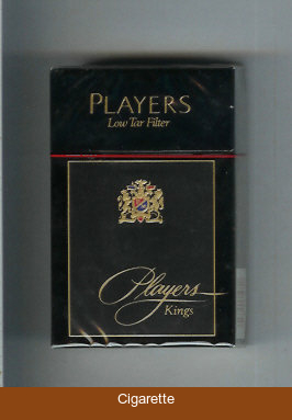 Players Low Tar Filter cigarettes hard box