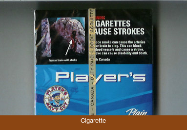 Player's Navy Cut cigarettes blue wide flat hard box