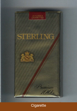 Sterling Premium 100s cigarettes soft box