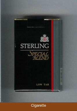 Sterling Special Blend cigarettes soft box