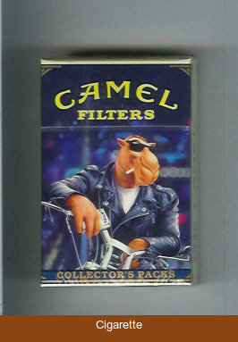 Camel Collectors Packs 1 Filters cigarettes soft box 