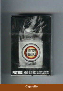 Lucky Strike Filters FlavorChickHere cigarettes hard box