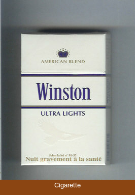 Winston Ultra Lights cigarettes American Blend