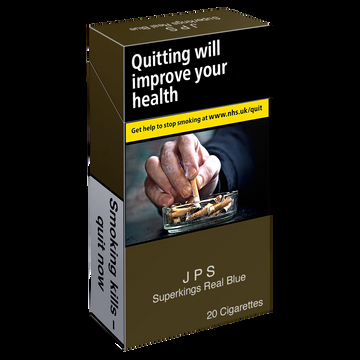 JPS Real Blue Superkings - 20 Cigarettes