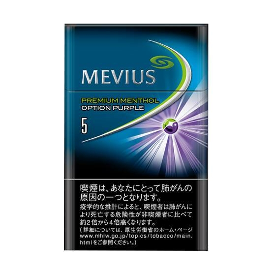 MEVIUS PREMIUM MENTHOL OPTION PURPLE 5