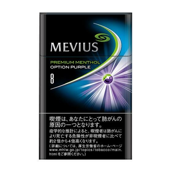 MEVIUS PREMIUM MENTHOL OPTION PURPLE 8
