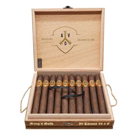 ADVentura The Royal Return Kings Gold Corona Cigar – Box of 20