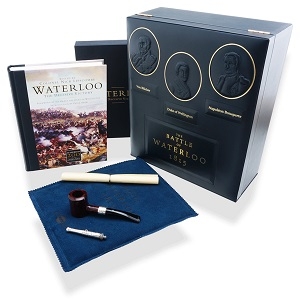 Dunhill White Spot Amber Root Battle of Waterloo Pipe (Limited Edition)