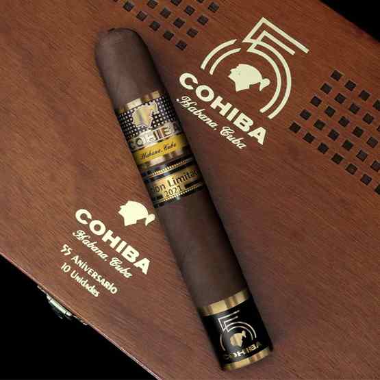Cohiba 55 Aniversario Cigar (2021 Limited Edition) – Box of 10