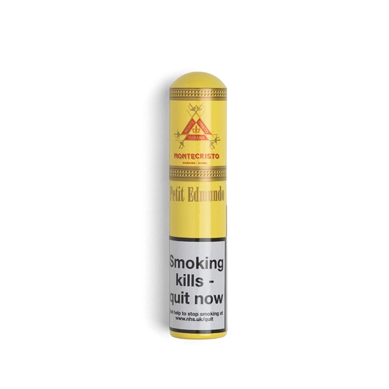 Montecristo Petit Edmundo Cigar – Single Tubos