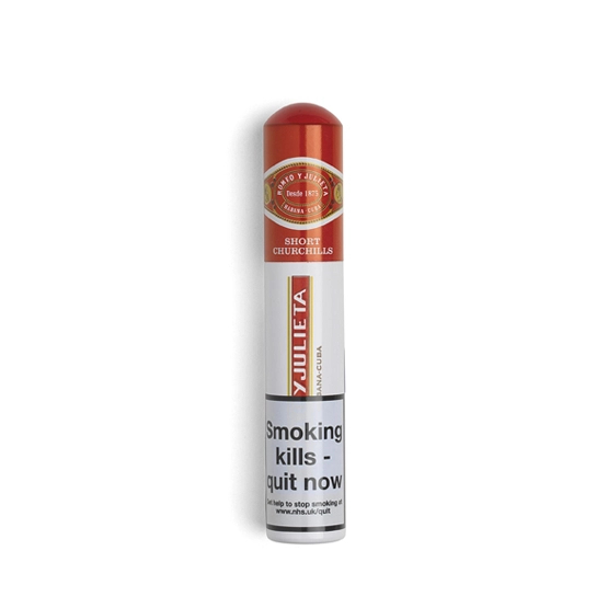 Romeo y Julieta Short Churchill Cigar – Single Tubos