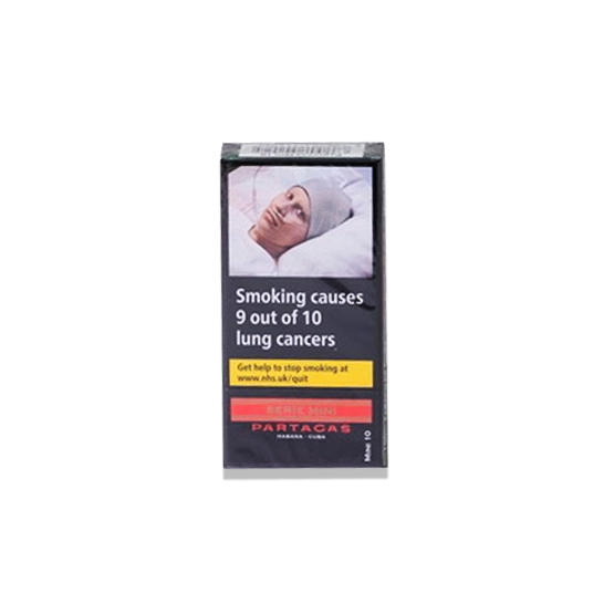 Partagas Serie Mini (10 Cigarillos) – Single Pack
