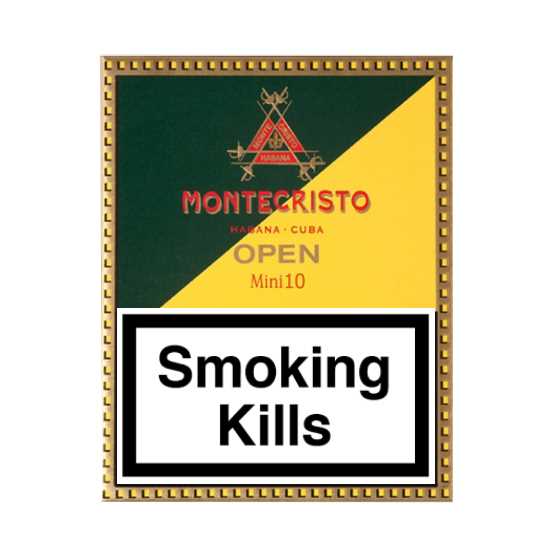 Montecristo Open Mini (10 Cigarillos) – Single Pack