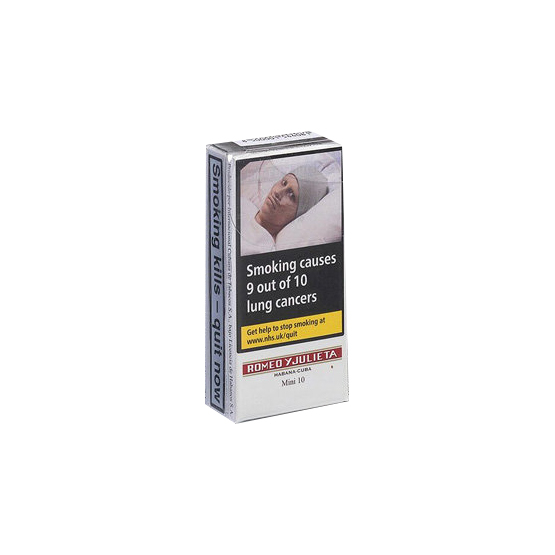 Romeo y Julieta Mini (10 Cigarillos) – Single Pack