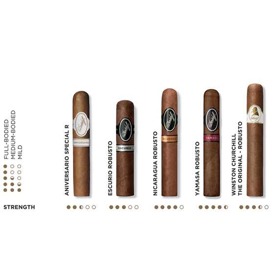 Davidoff Robusto Cigar Selection Gift Box