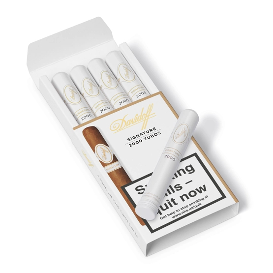 Davidoff Signature Tubos 2000 Cigar – Pack of 4 Tubos
