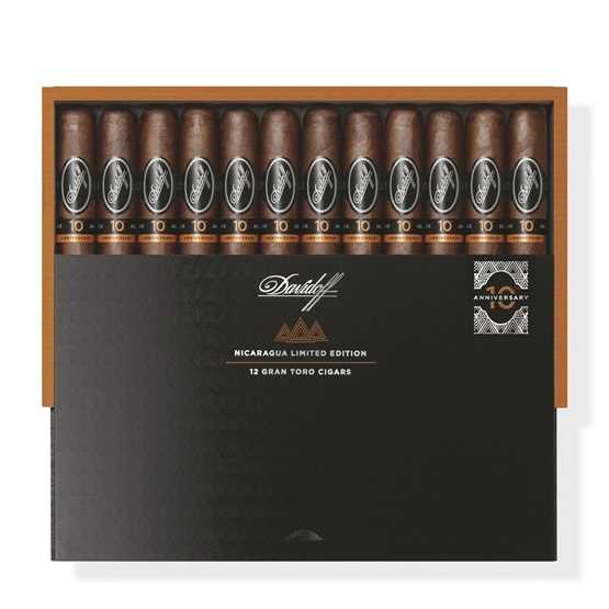 Davidoff Nicaragua 10th Anniversary Limited Edition Gran Toro Cigar – Box of 12