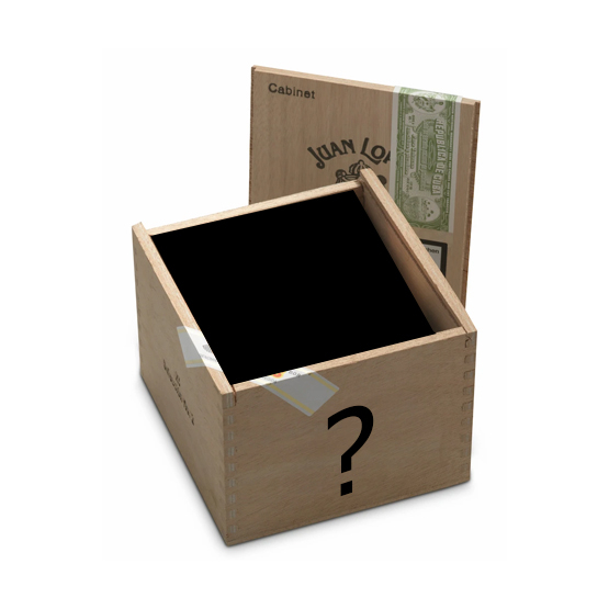 Lucky Dip Empty Cuban Cabinet Cigar Box – Single Box