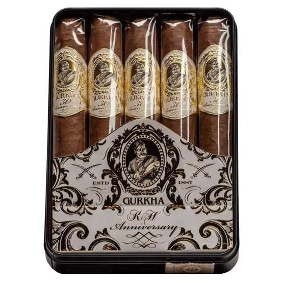 Gurkha 30th Anniversary Limited Edition Treinta Toro Cigar – Tin of 5