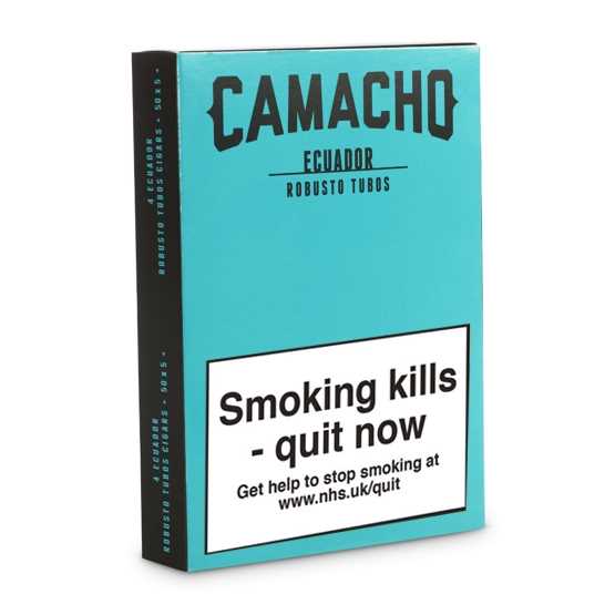 Camacho Ecuador Robusto Cigar – Pack of 4 Tubos
