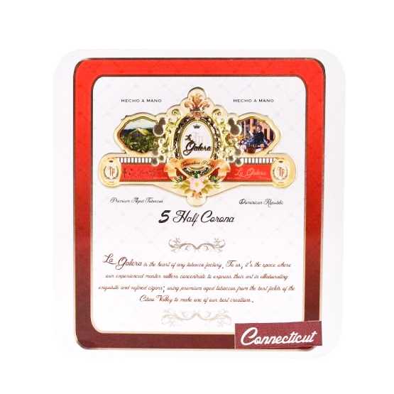 La Galera Connecticut Half Corona Cigar – Tin of 5