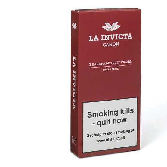 La Invicta Nicaraguan Canon Tubed Cigar – Pack of 3