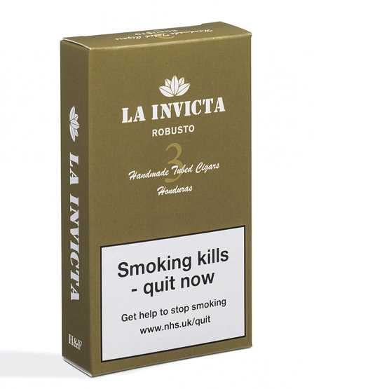 La Invicta Honduran Robusto Tubed Cigar – Pack of 3