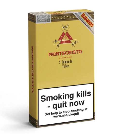 Montecristo Edmundo Cigar – Pack of 3 Tubos