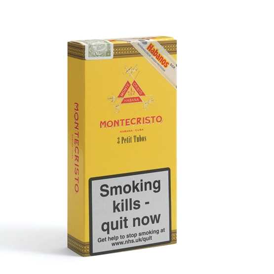 Montecristo Petit Tubos Cigar – Pack of 3 Tubos