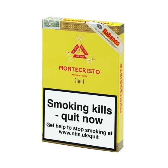 Montecristo No.4 Cigar – Pack of 5