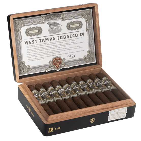 West Tampa Tobacco Company Black Robusto Cigar – Box of 20