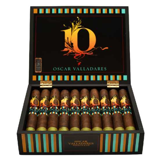 Oscar Valladares 10th Anniversary Toro Cigar – Box of 10
