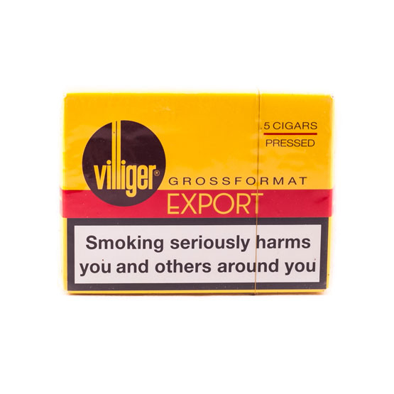Villiger Export Pressed (5 Cigars) – Single Pack
