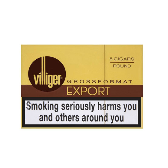Villiger Export Round (5 Cigars) – Single Pack